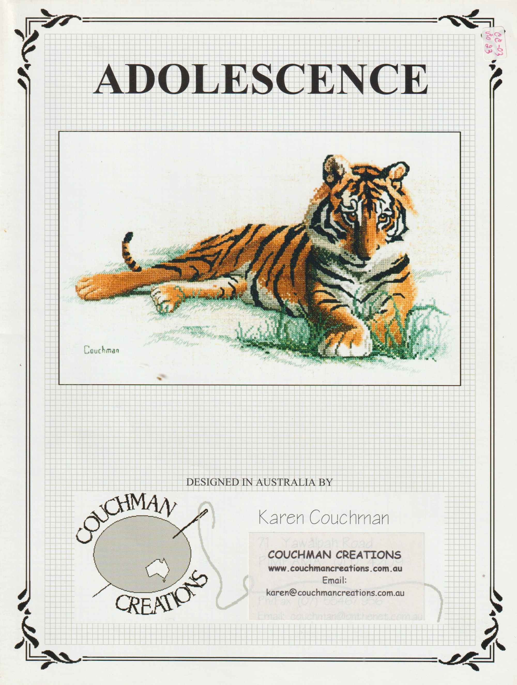 Couchman Creations ผังลาย Adolescence