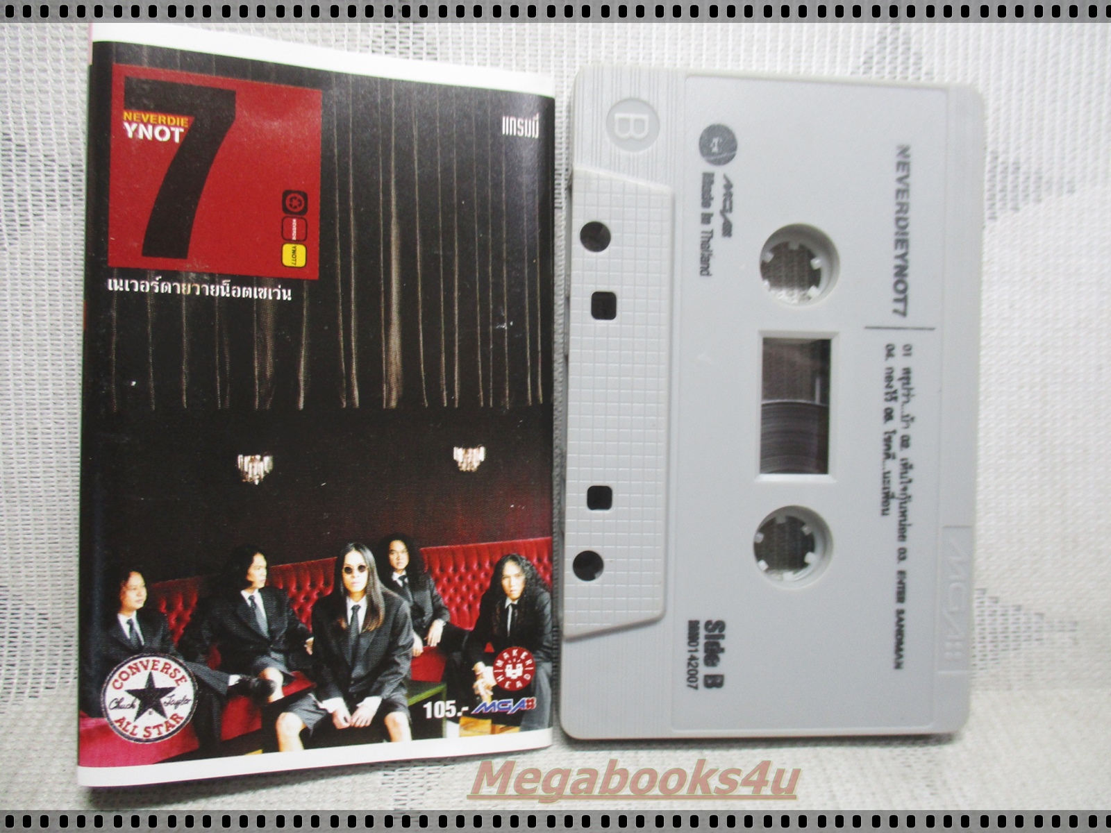 ขายเทปเพลงเก่า Y NOT 7 วายน็อตเซเว่น อัลบั้ม NEVERDIE