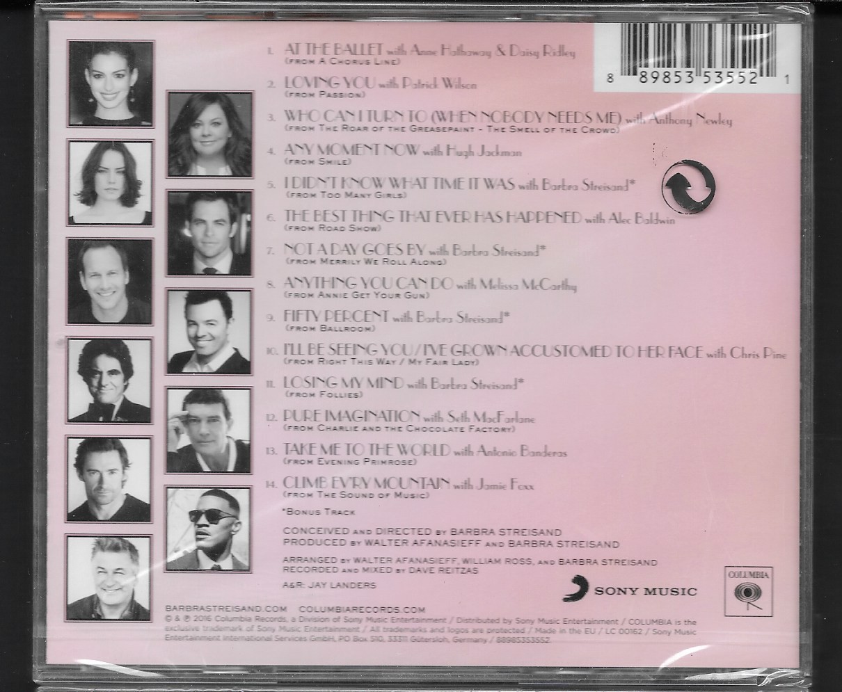 CD,Barbra Streisand - Encore (2016)(EU)