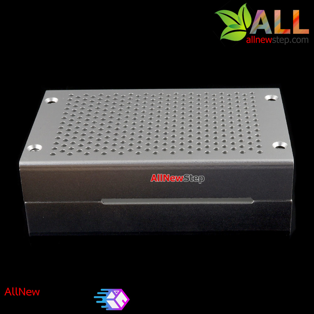 กล่องเคสโลหะ Raspberry Pi 4 Aluminum Alloy Metal pi 4