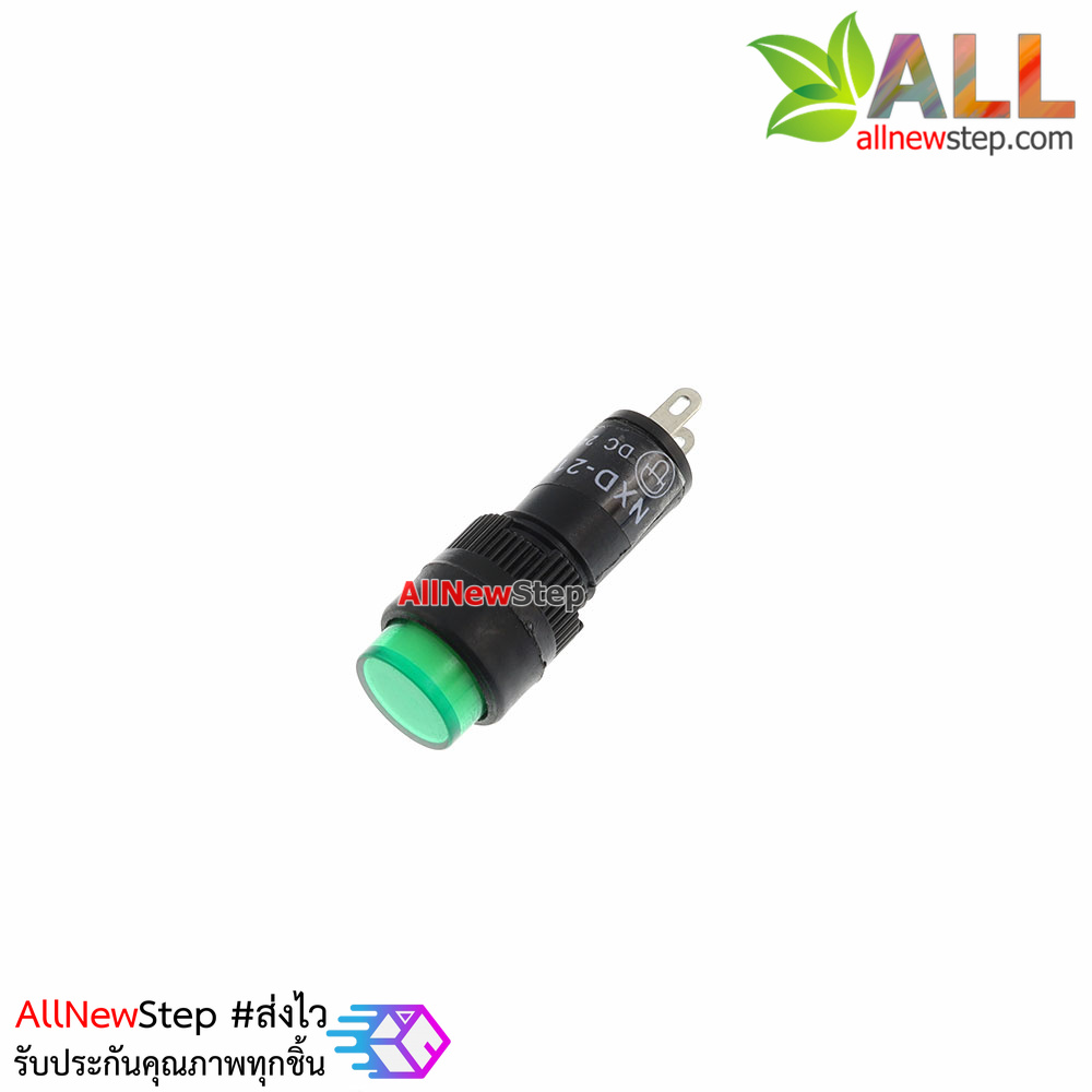 NXD-211 ไฟแสดงผล LED สีเขียว signal indicator ไฟ 24V