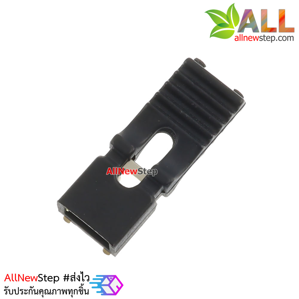 จัมเปอร์แบบยาว long jumper cap 2.54mm pitch 14mm 10 ชิ้น สีดำ