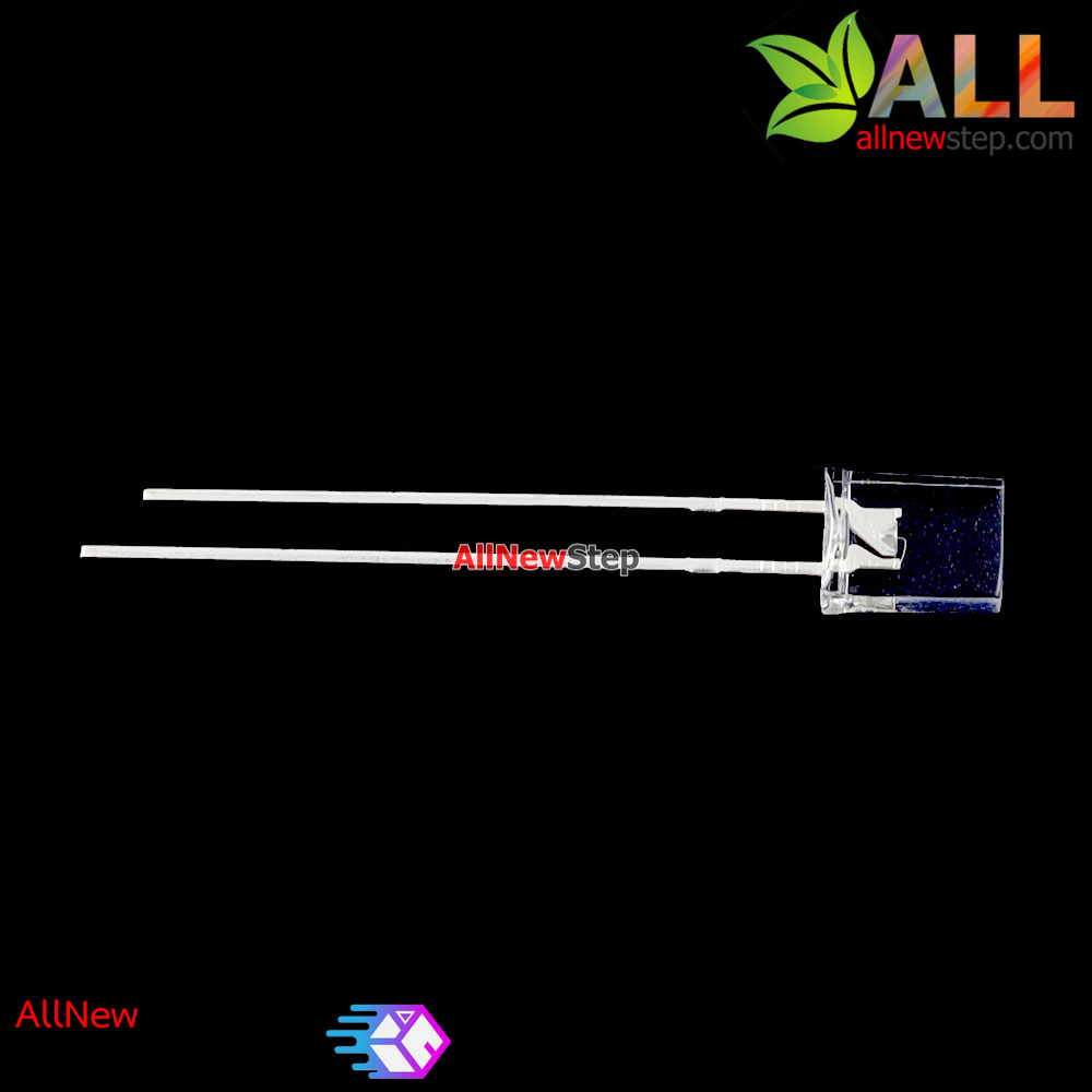 LED แบบเหลี่ยม LED เหลี่ยม สีเหลือง จำนวน 5 ชิ้น