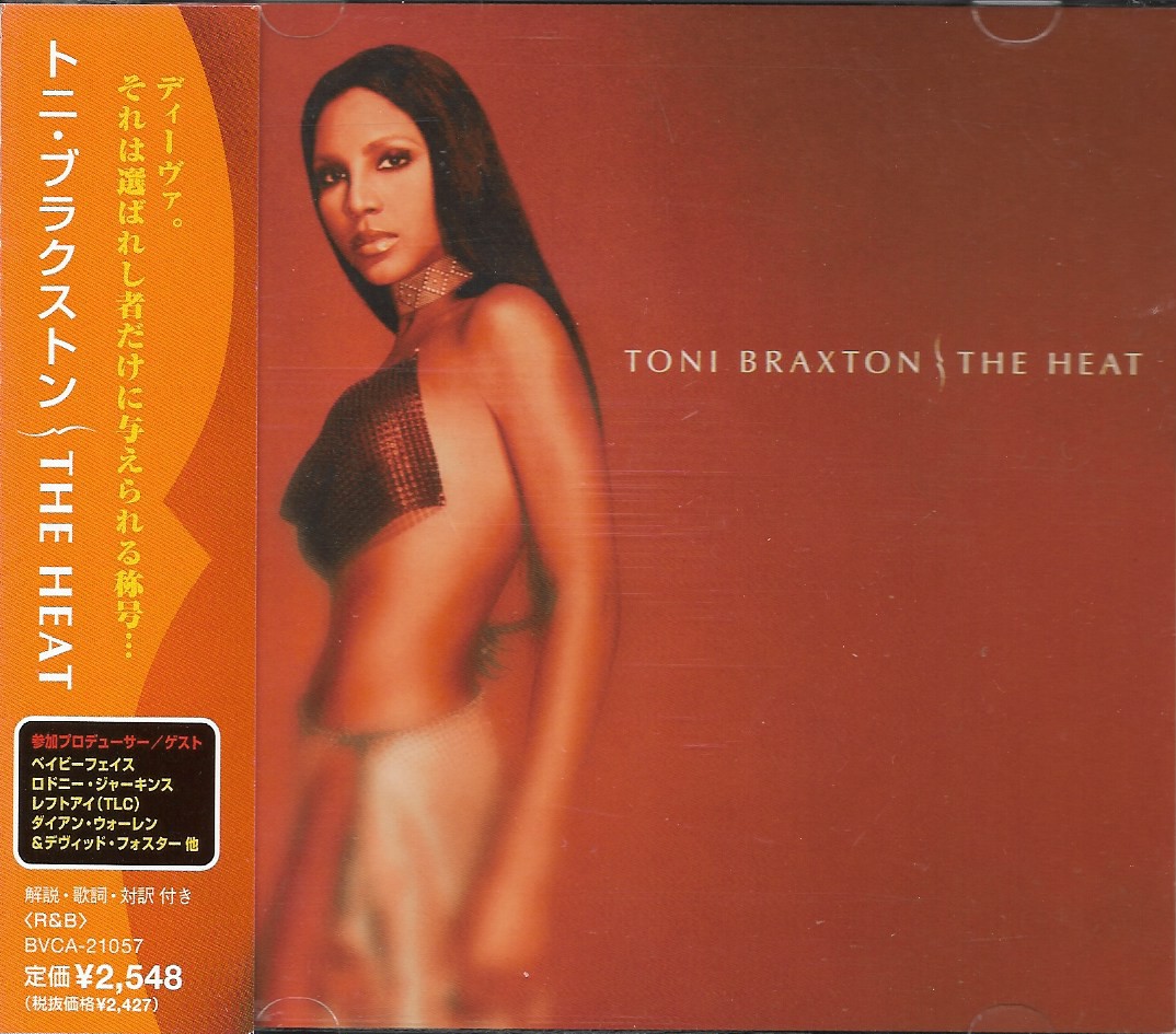 CD,Toni Braxton - The Heat (2000)(Japan)