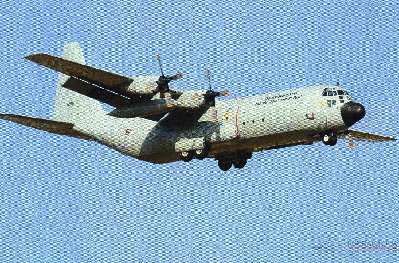 DECAL 1/72 C130 H ROYAL THAI AIR FORCE