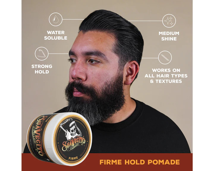 Suavecito Pomade Firm Hold (ของแท้ มี อ.ย.) ขนาด 4 oz.