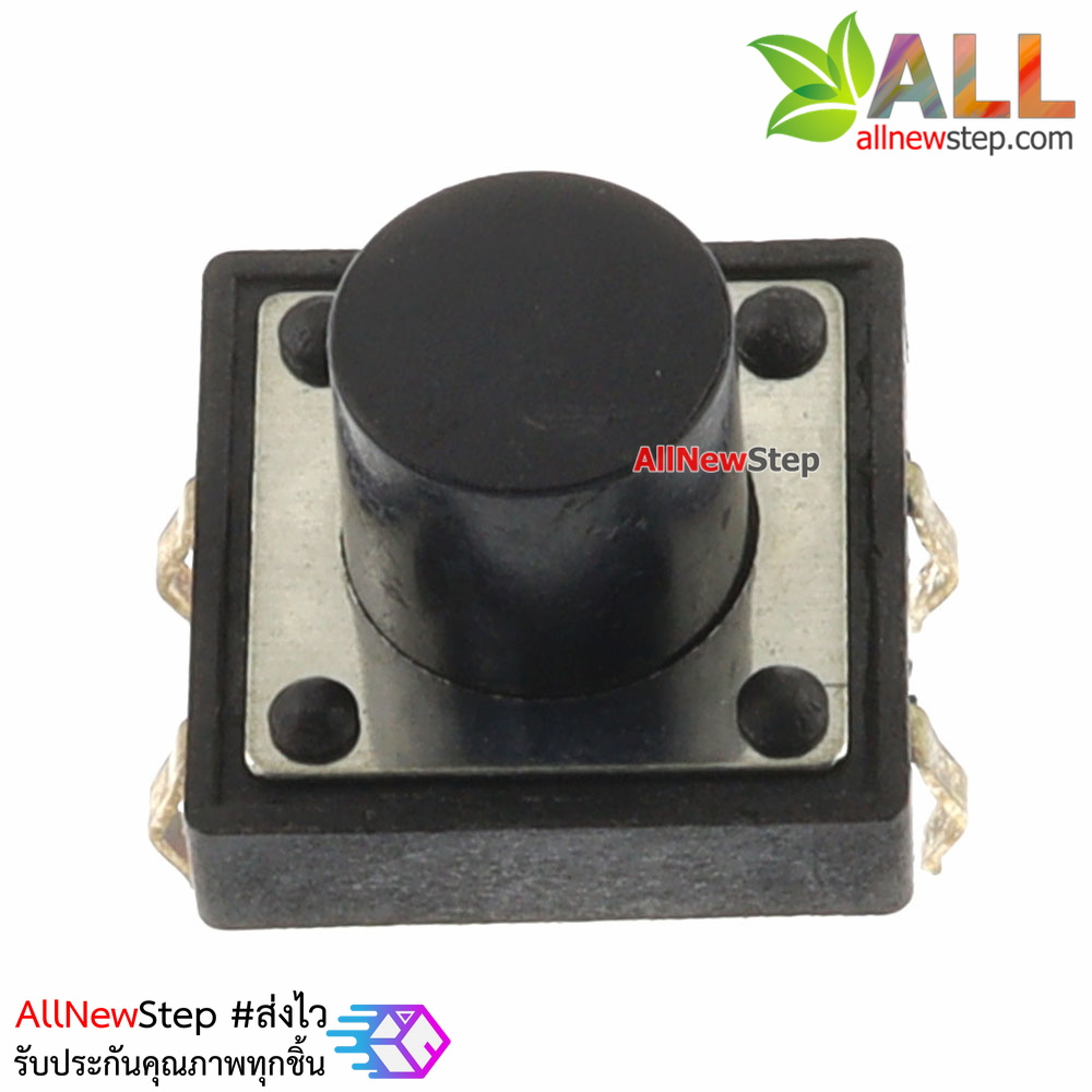 ไมโครสวิตช์ กดติดปล่อยดับ ขนาด 12x12x6mm Micro switch tact switch button switch