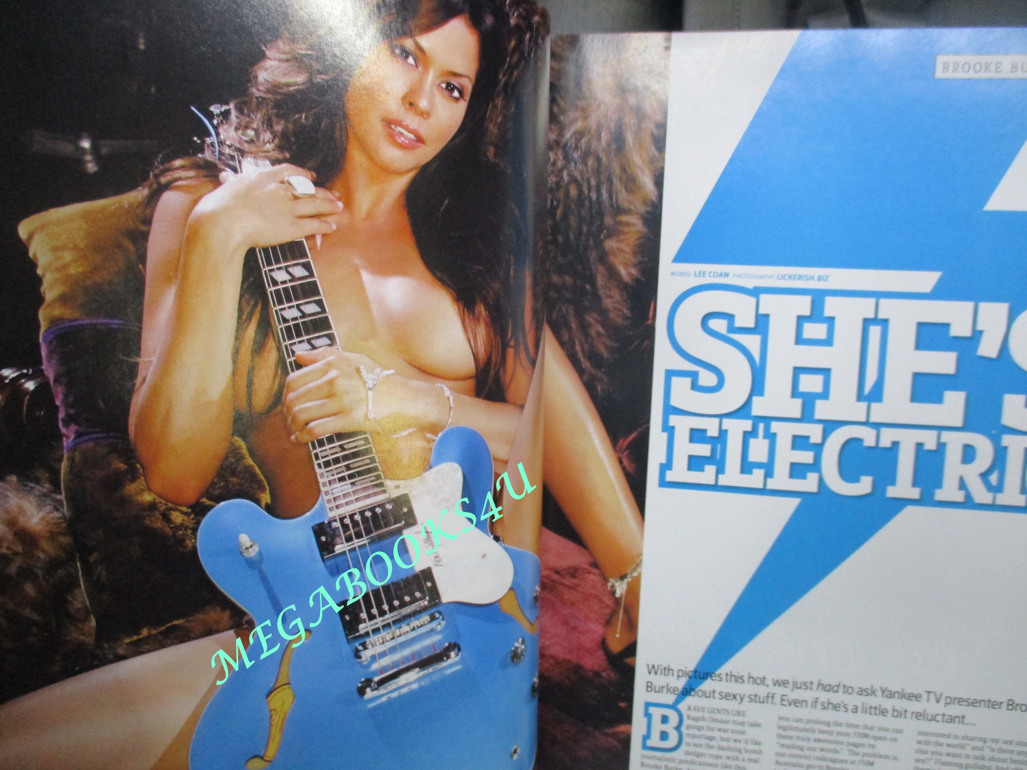 นิตยสารFHM UK EDITION ฉบับ193 01/2006 ปก BROOKE BURKE