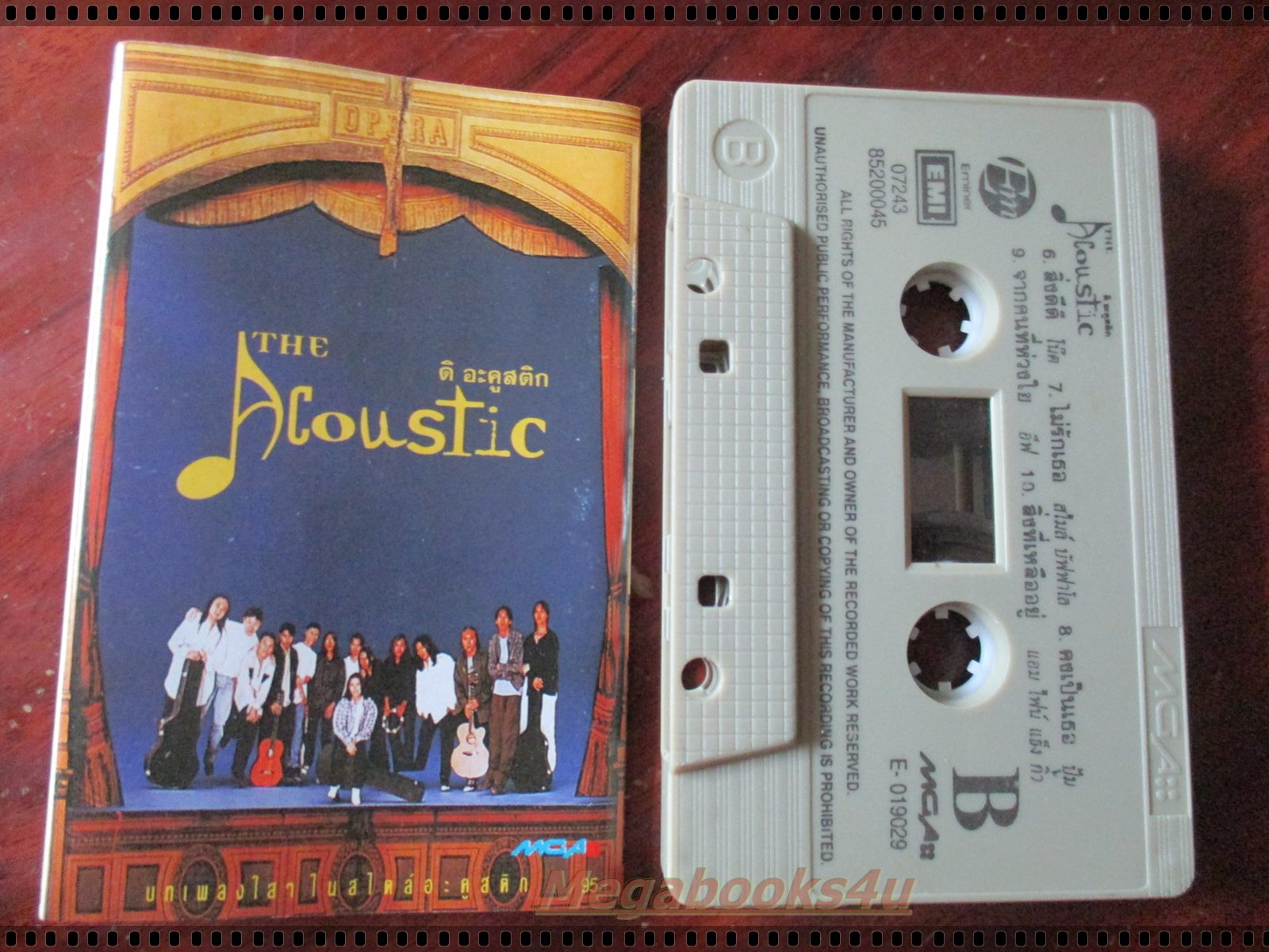 เทปเพลงไทยสากล ดิ อะคูสติก อัลบั้ม THE ACOUSTIC
