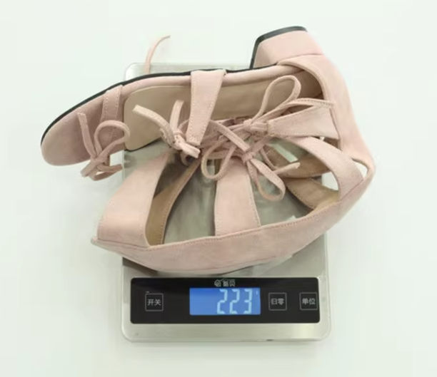 รองเท้าสวยเก๋ ไซส์ 34-46 สีดำ/ชมพู/แอพพริคอท