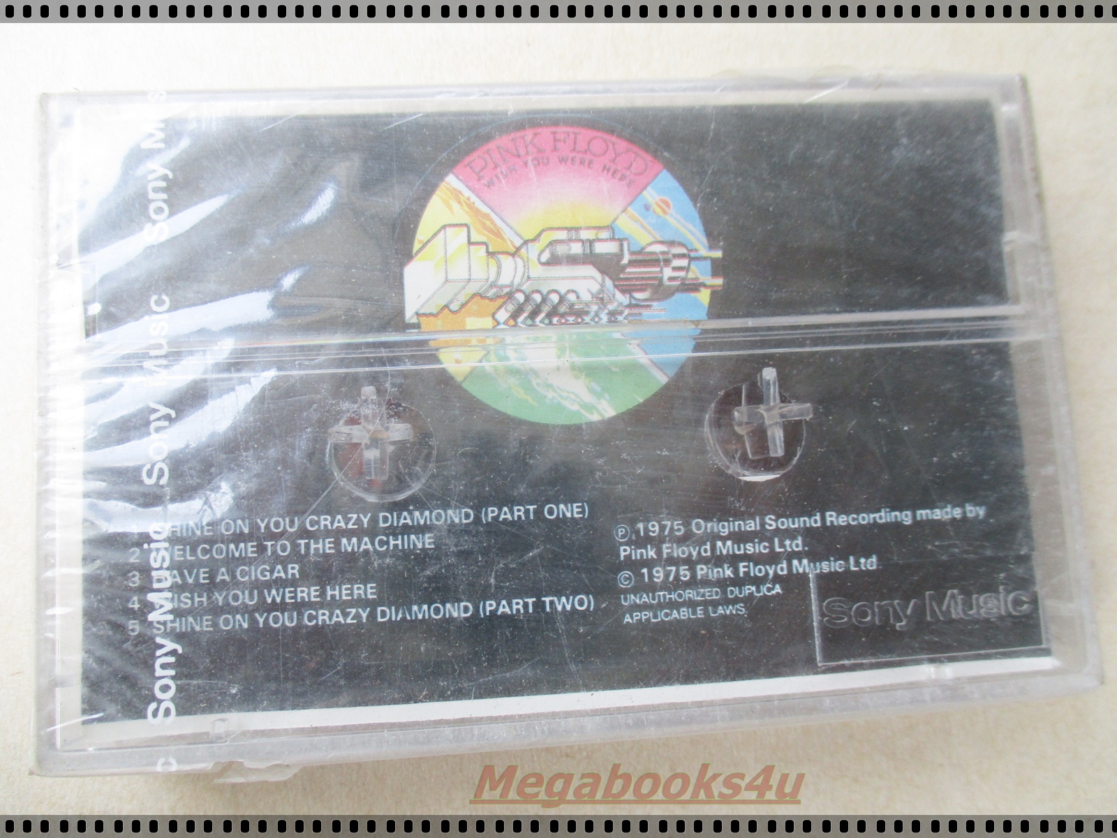 ขายเทปเพลงสากลเก่า PINK FLOYD-WISH YOU WERE HERE มือ1ในซีล