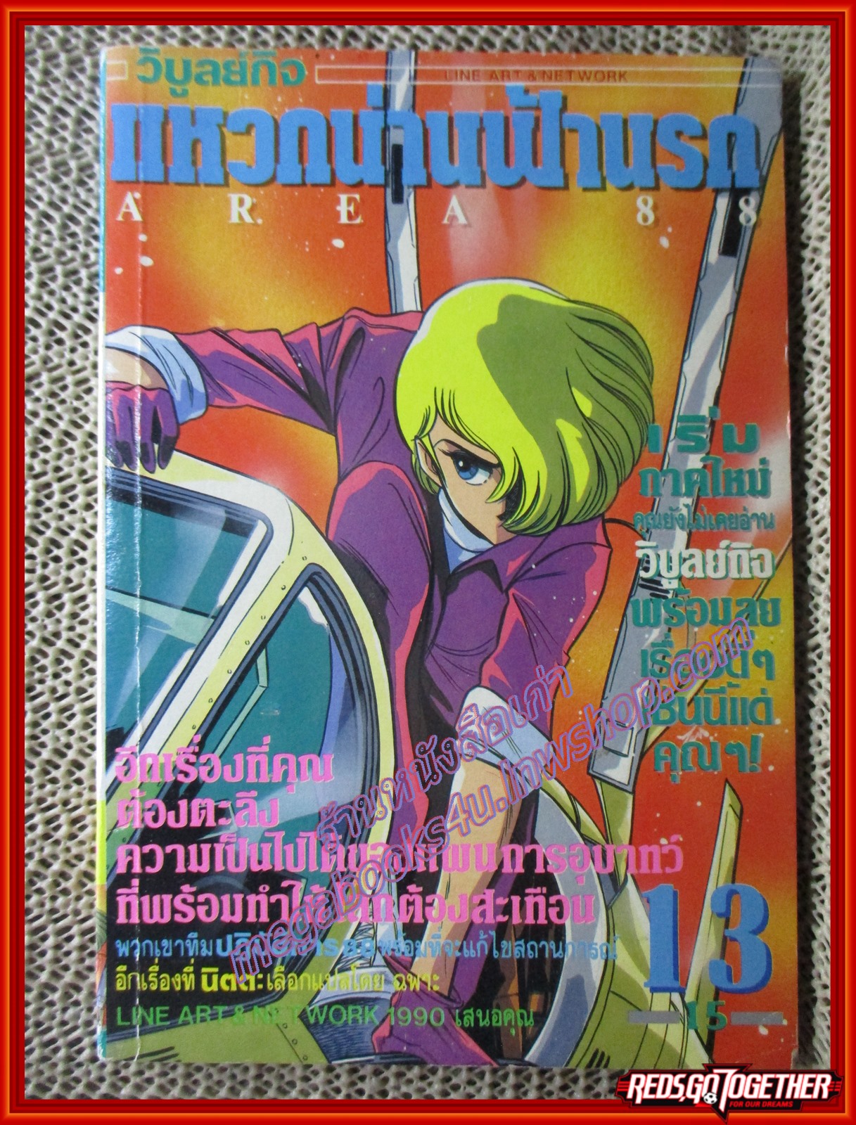 การ์ตูนบ้าน แหวกน่านฟ้านรก AREA88 เล่ม13 (*เล่มจบ)