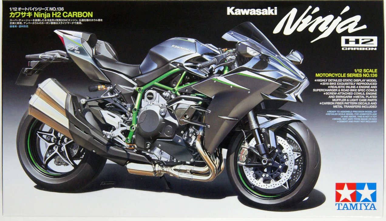1/12 Kawasaki Ninja H2 Carbon