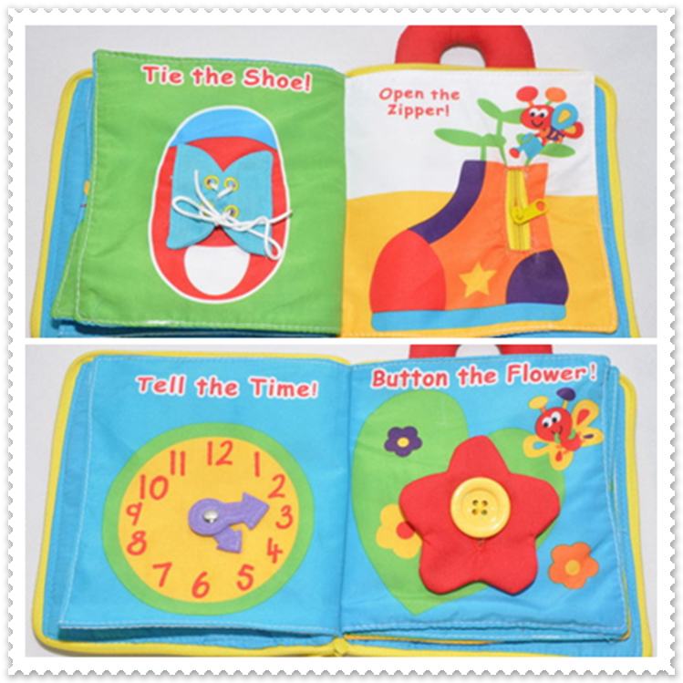 หนังสือผ้าเสริมพัฒนาการ My quiet book