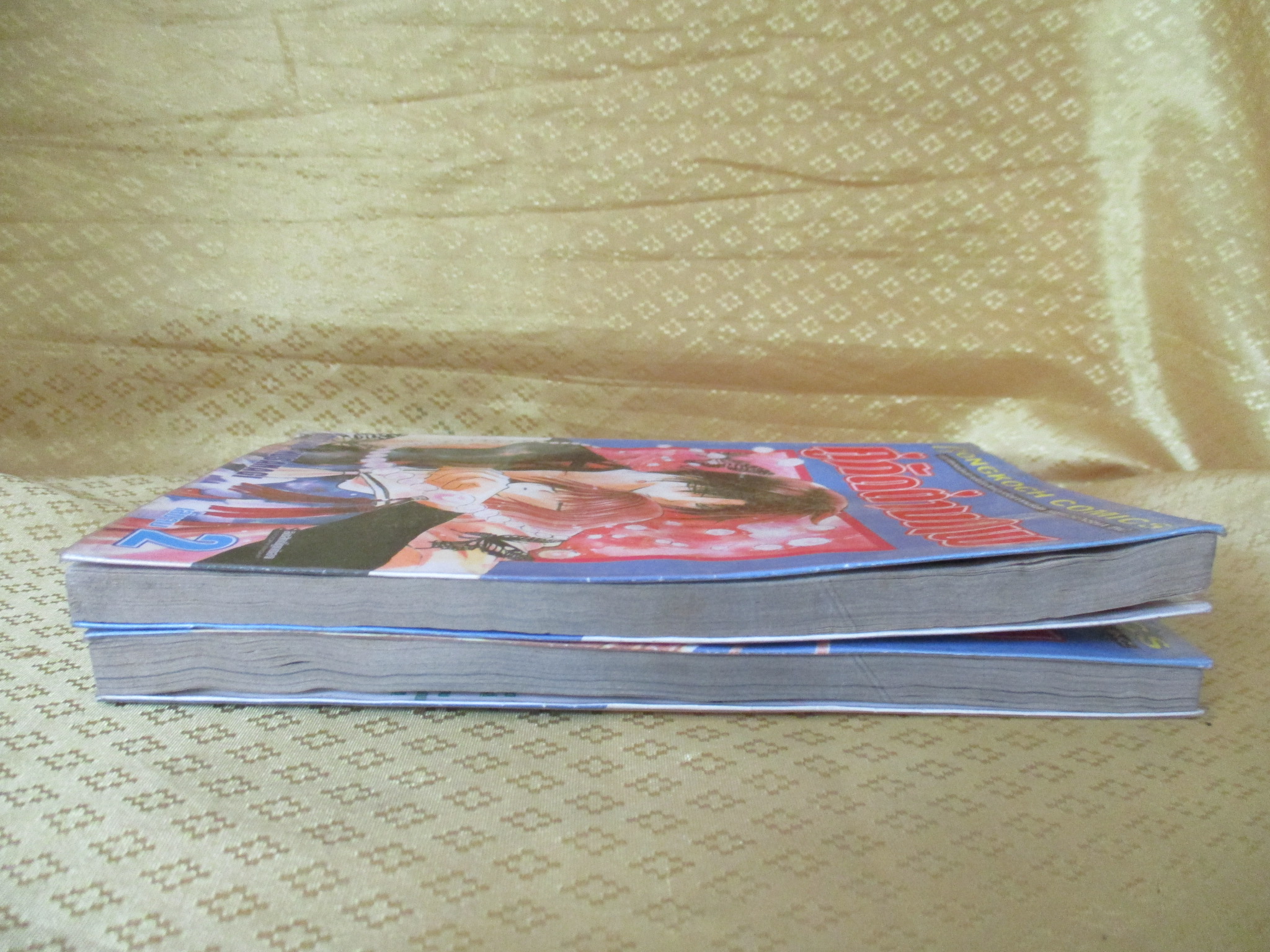 การ์ตูนเช่า คู่กัดต่างภพ ครบชุด2เล่มจบ สนพ.บงกช ห่อปก ไม่แม๊กซ์ มีพองน้ำ