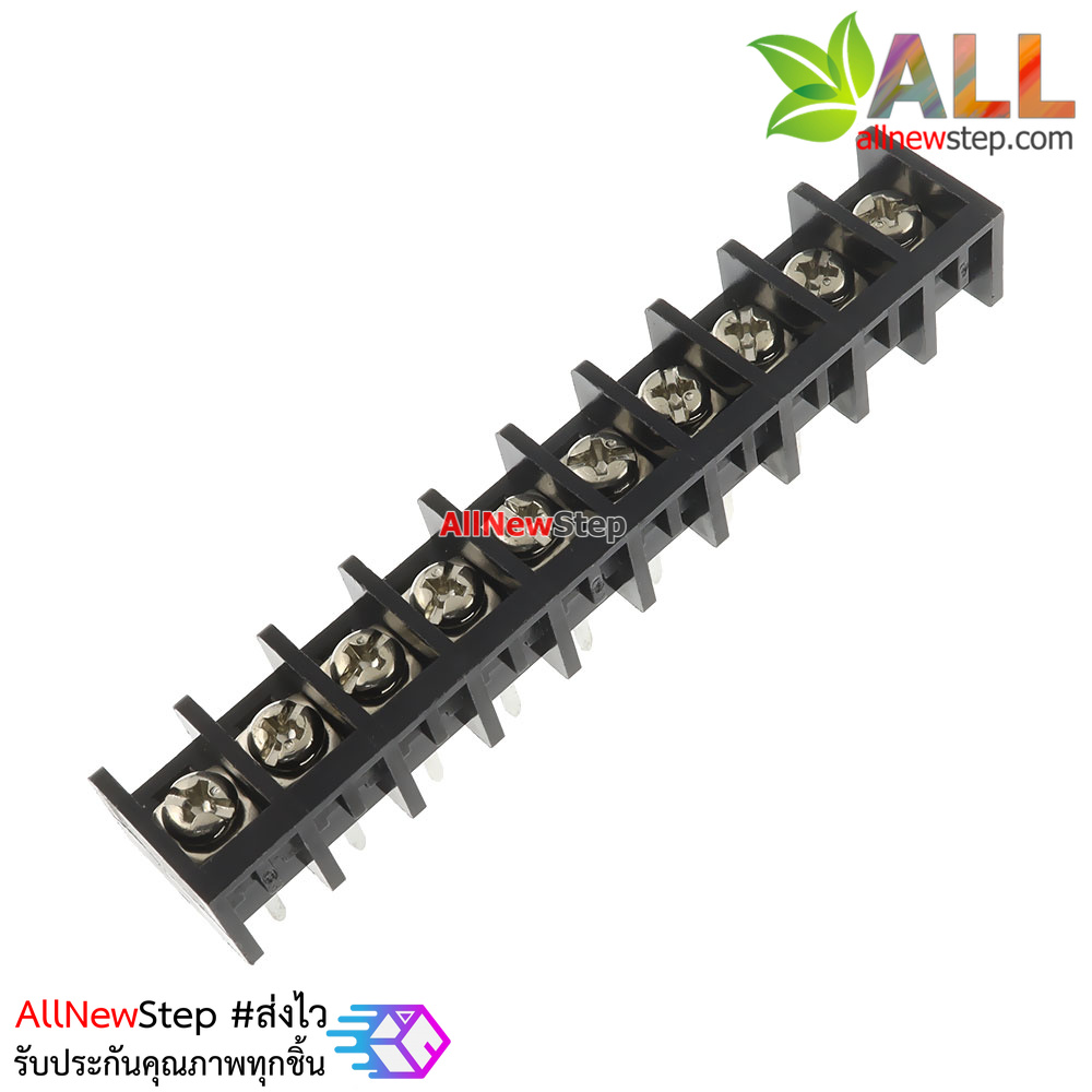 ขั้วต่อ Terminal Block 10 ขา terminal block 10p