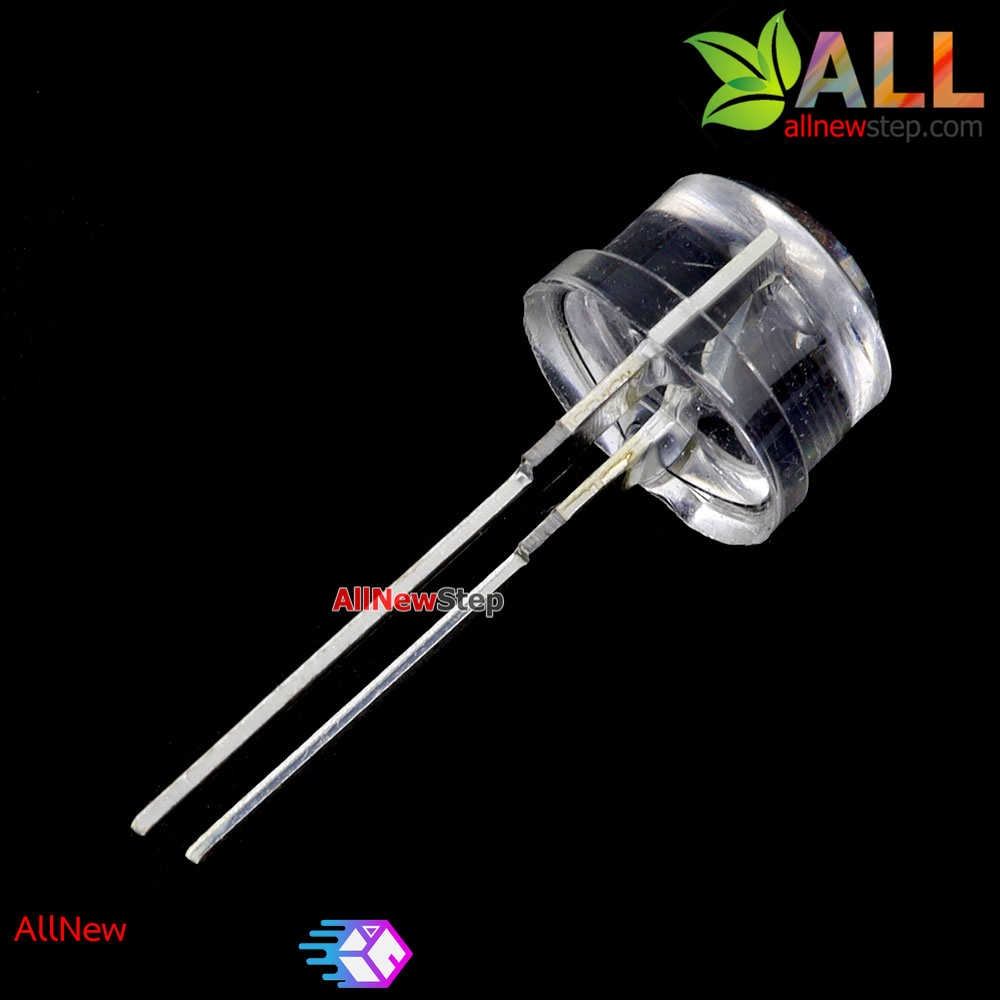 LED 8MM red 0.5W หลอดไฟ LED 8mm สีชมพู 0.5W จำนวน 5 ดวง