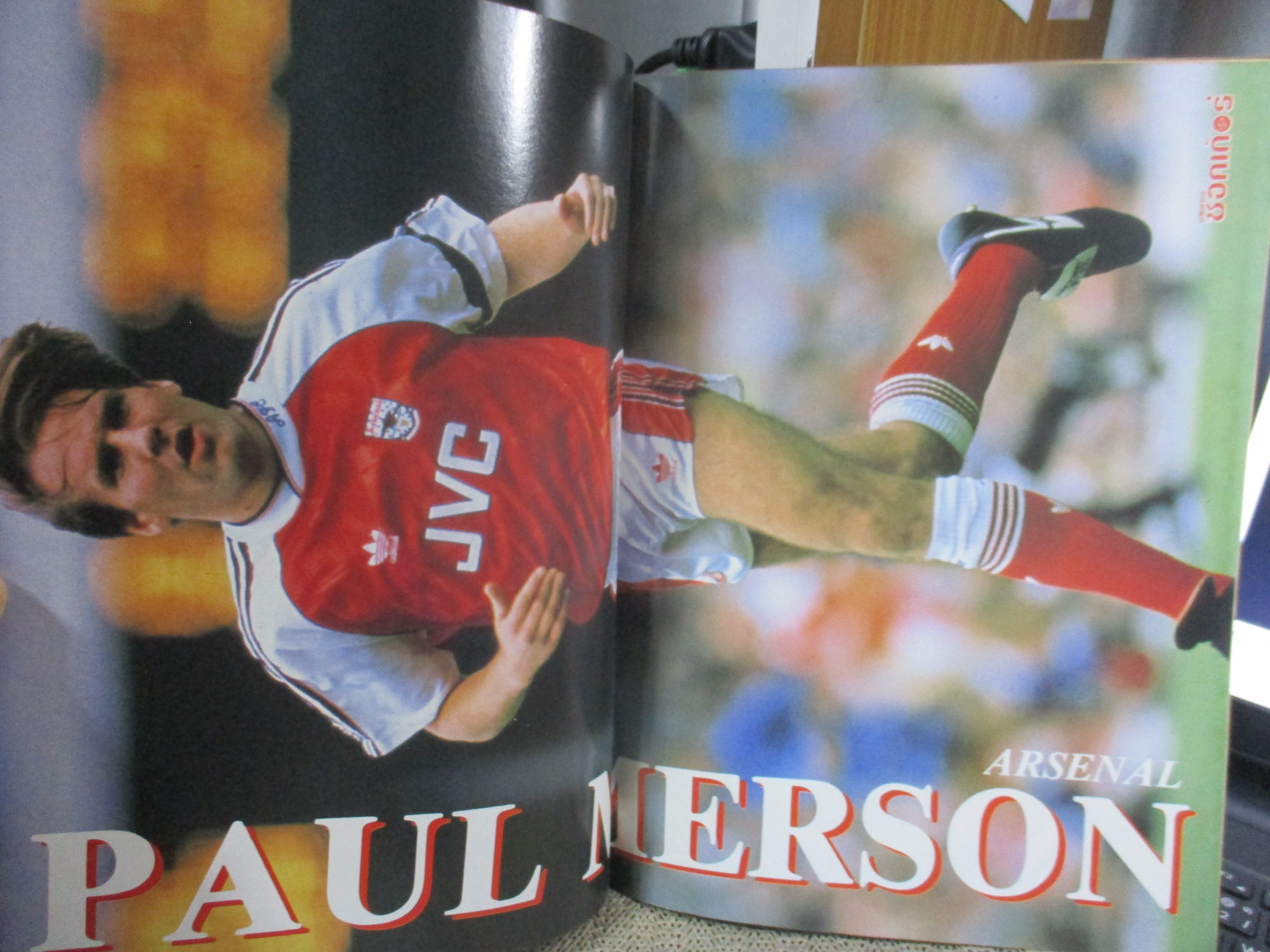 สตาร์ซอคเกอร์ ฉบับที่0703 ปี2534 ปก แอนดี้ ทาวน์เซนต์ หน้ากลาง พอล เมอร์สัน