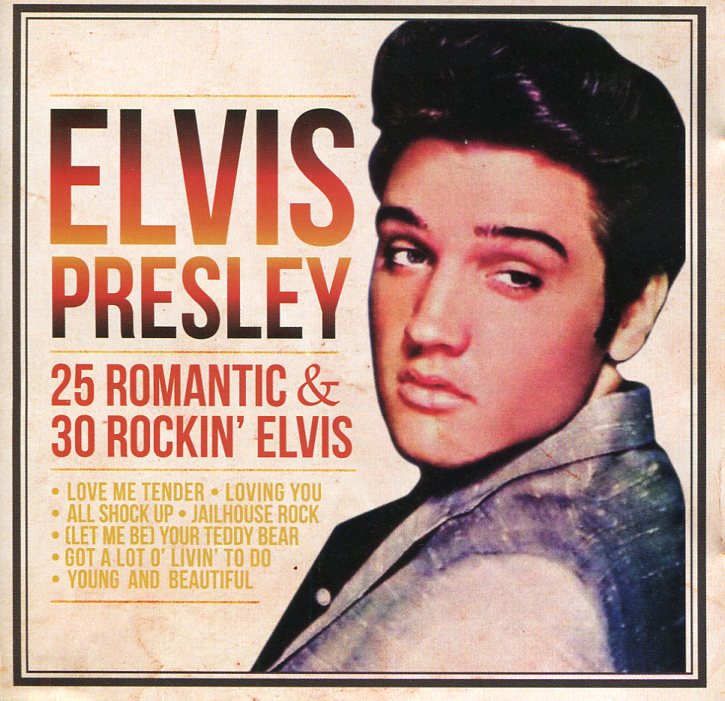 CD,Elvis Presley - 25 Romantic & 30 Rockin(2CD)(Thai)