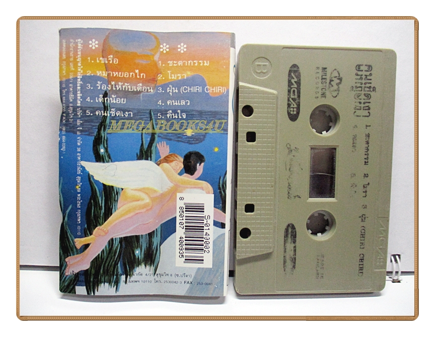 เทปเพลงเพื่อชีวิต มาลีฮวนน่า ชุด คนเช็ดเงา