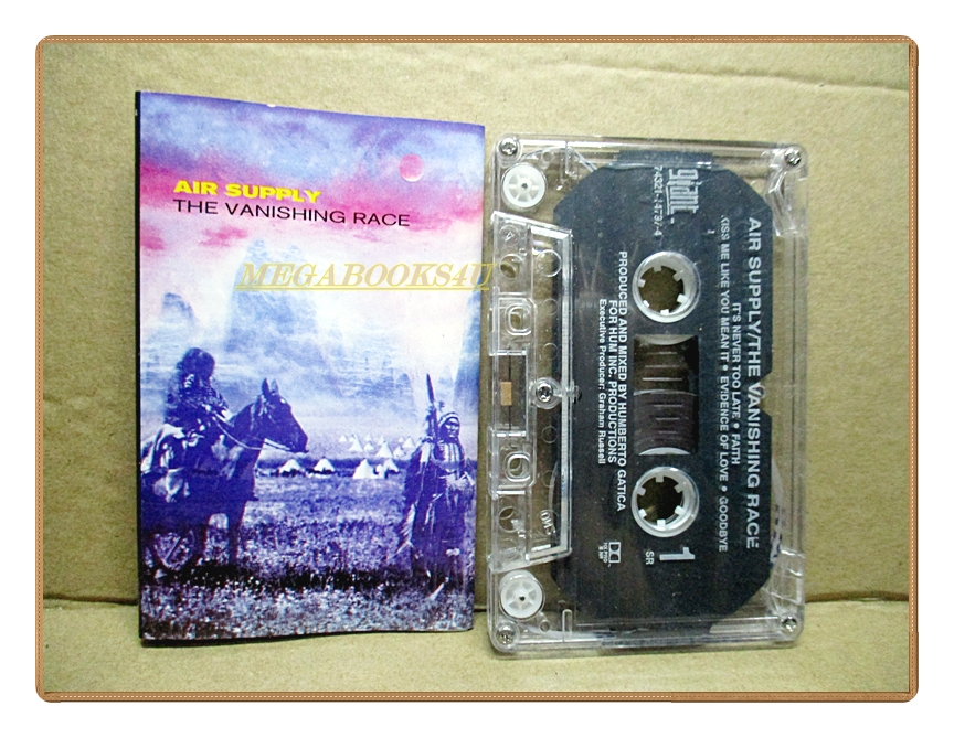 เทปเพลงสากล AIR SUPPLY / THE VANISHING RACE