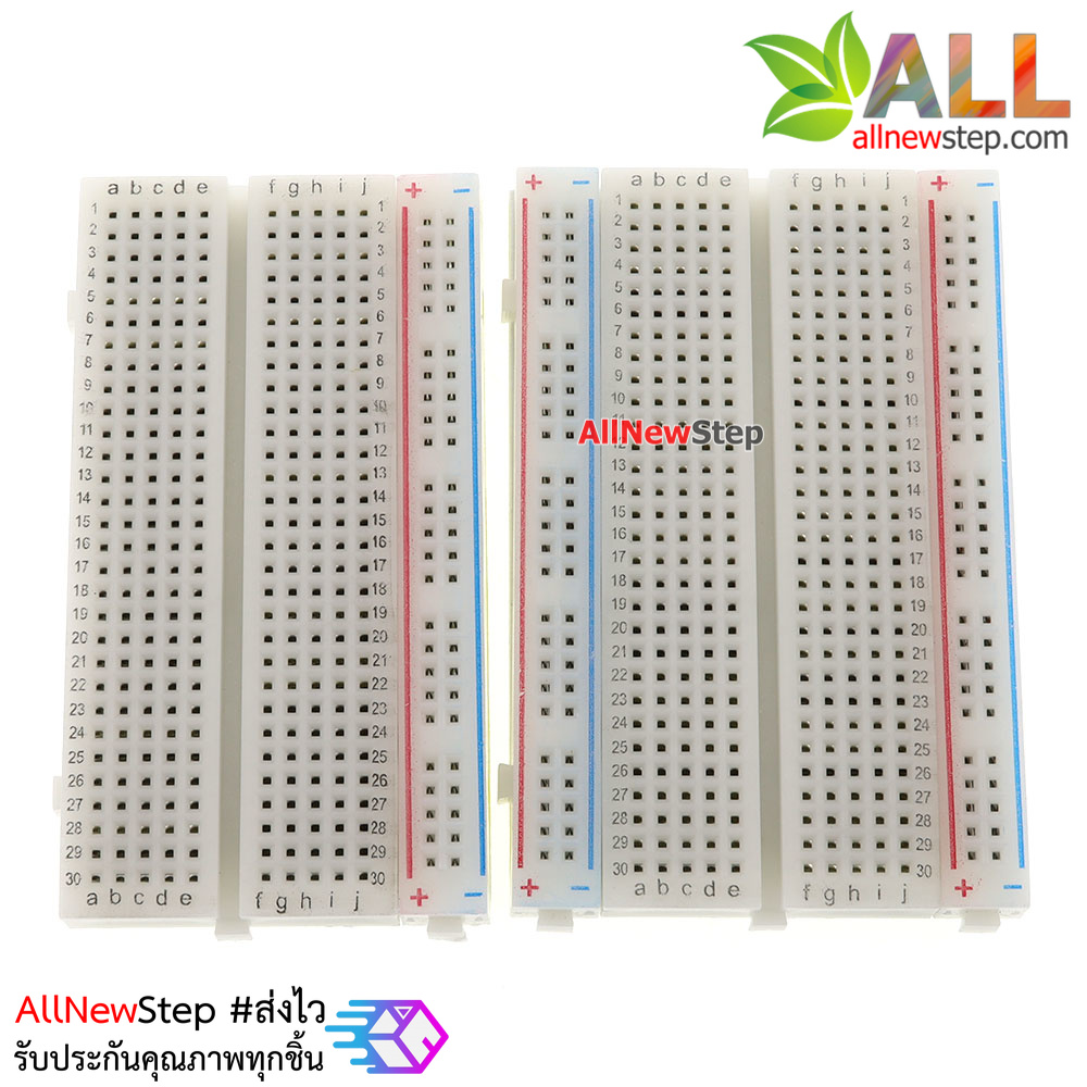 บอร์ดทดลอง 750 จุด Breadboard 750 hole universal board experimental
