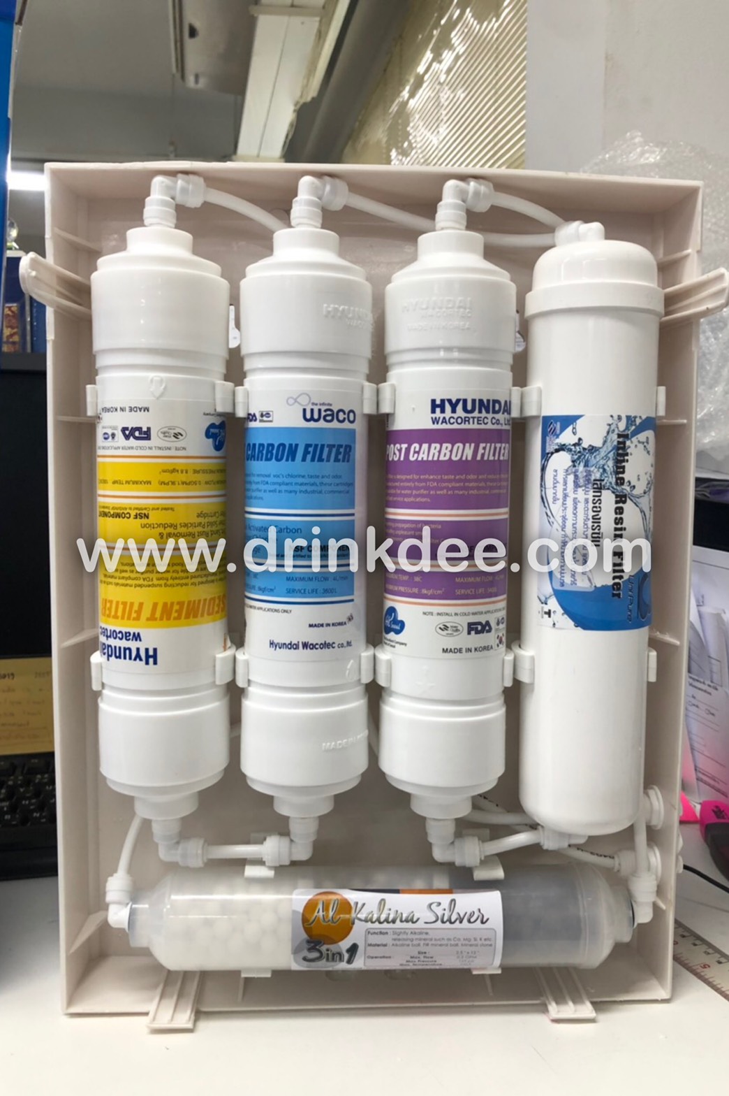 เครื่องกรองน้ำ 5 ขั้นตอน Unipure (แบบแขวน)