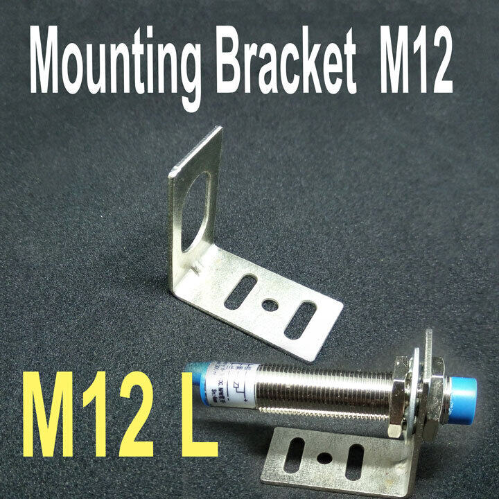 ขายึดเซ็นเซอร์ตรวจจับโลหะ LJ12A3 Inductive Proximity M12 Bracket L-Type