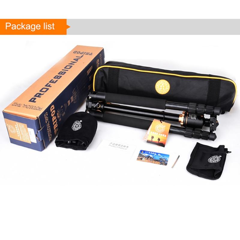 ขาตั้งกล้อง QZSD Q999H Pro Diamond Edition Tripod With Ball Head