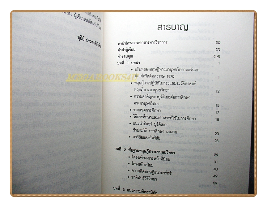 แนวความคิดฮาบิทัสของปิแอร์ บูร์ดิเยอ กับทฤษฎีทางมานุษยวิทยา โดย สุนีย์ ประสงค์บัณฑิต