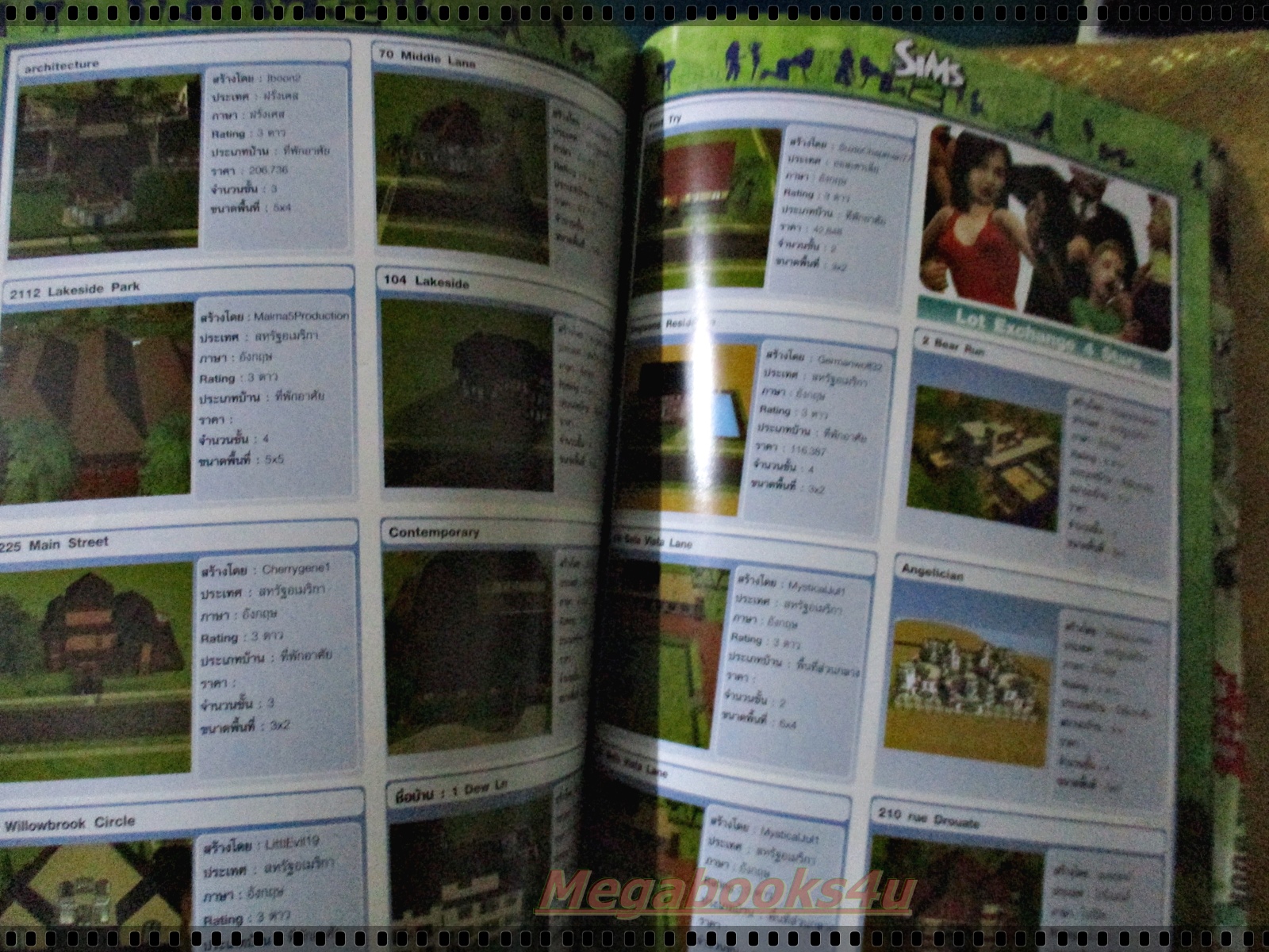 หนังสือคู่มือเกมส์ THE SIMS 2