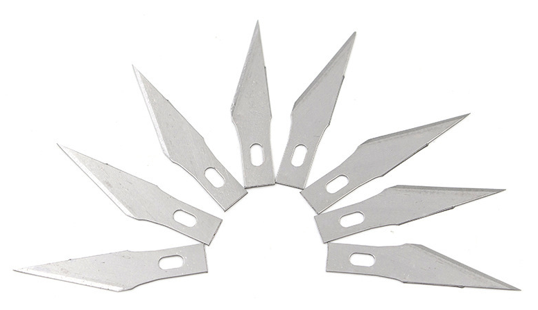ใบมีด ART KNIFE 30 องศา จำนวน 8ชิ้น/pack