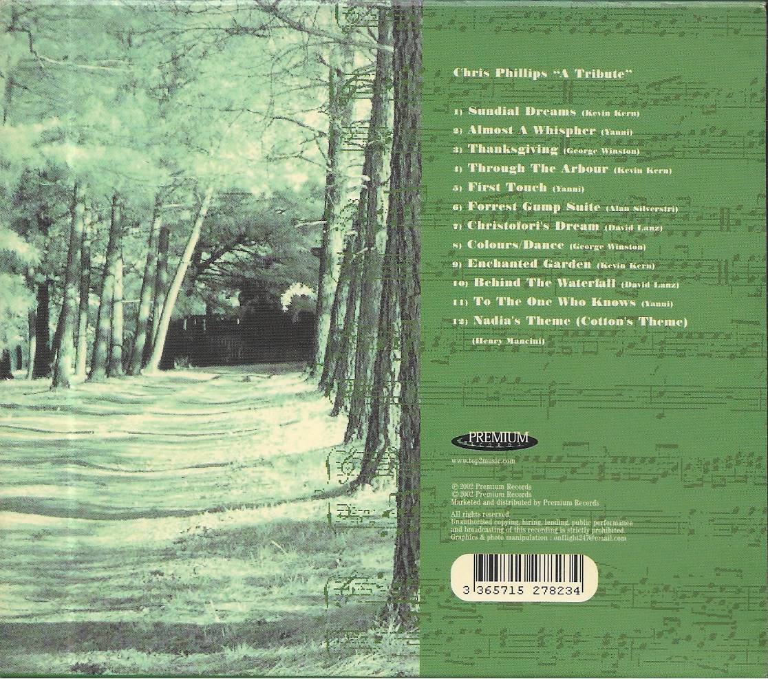 Used CD,Chris Phillips - A Tribute 1 (instrumental) (C)(2002)