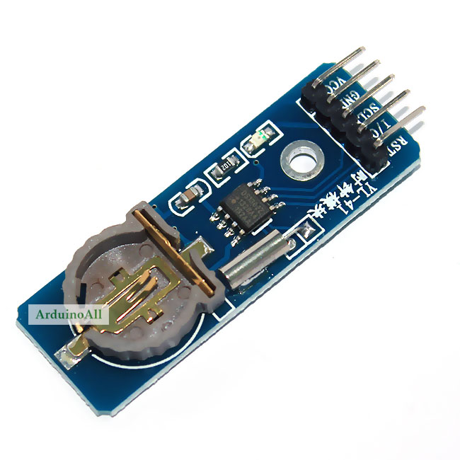 RTC DS1302 Module โมดูลนาฬิกา DS1302 พร้อมถ่านและสายไฟ