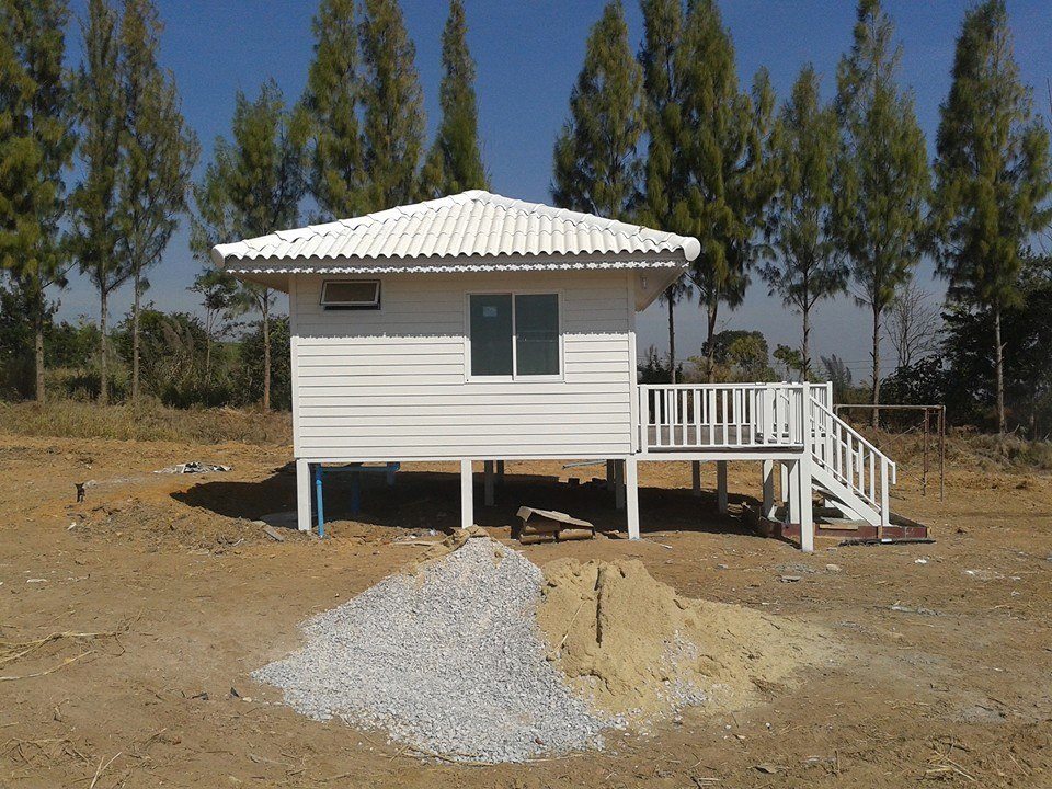 บ้านโมบาย ขนาด 4*6 ตรม พร้อมระเบียง 15 ตร.ม (1 ห้องนอน 1 ห้องน้ำ 1 ห้องนั่งเล่น)