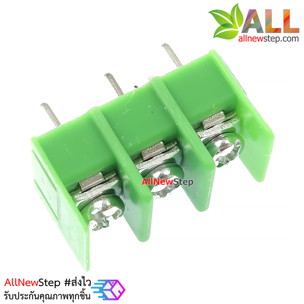ขั้วต่อ terminal block 3 ขา ระยะห่าง 7.62mm 300v 20A