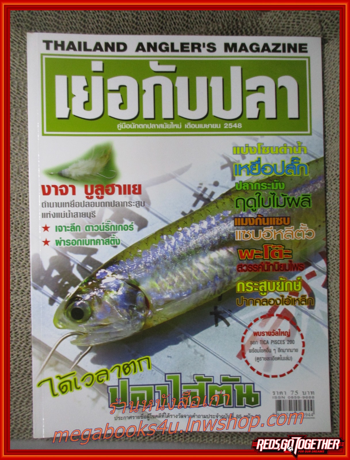 นิตยสาร เย่อกับปลา ฉบับที่087 ปี2548 ปก ได้เวลาตกปลาไส้ตัน
