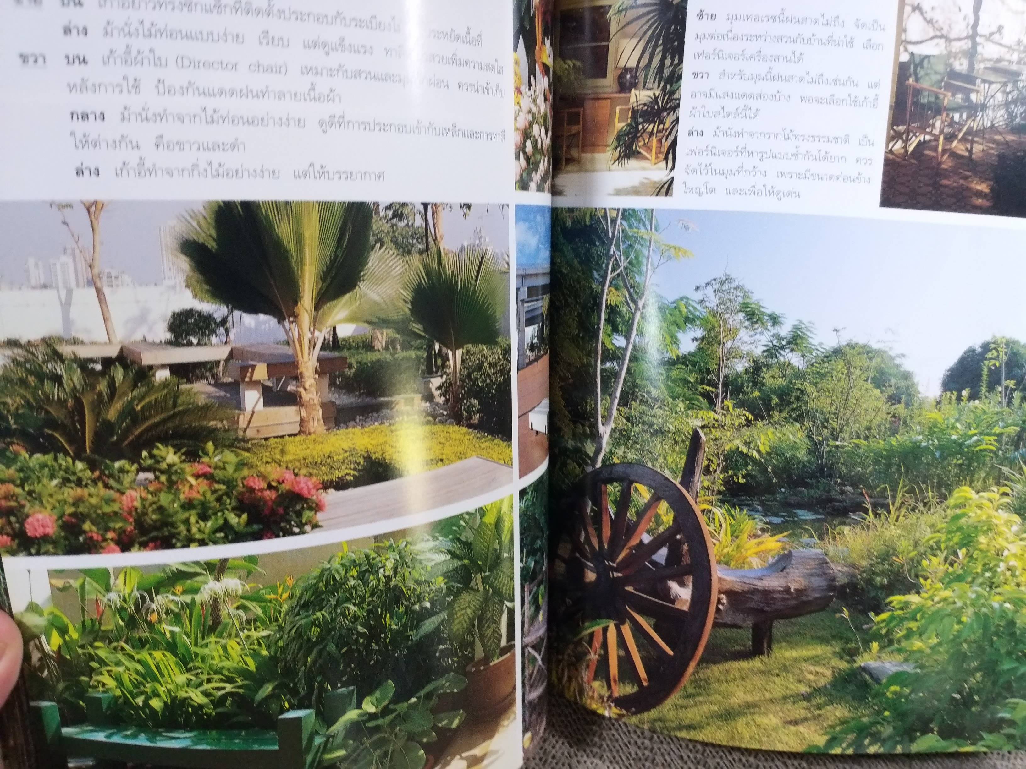 หนังสือ บ้านและสวน ฉบับ องค์ประกอบของสวน