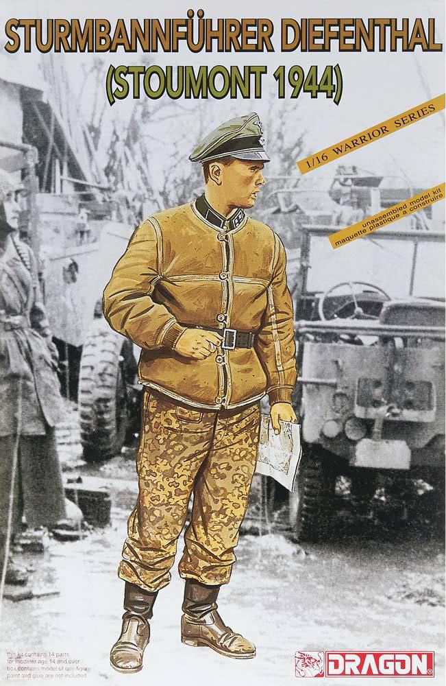 1/16 Sturmbannfuhrer Diefenthal (Stoumont 1944)