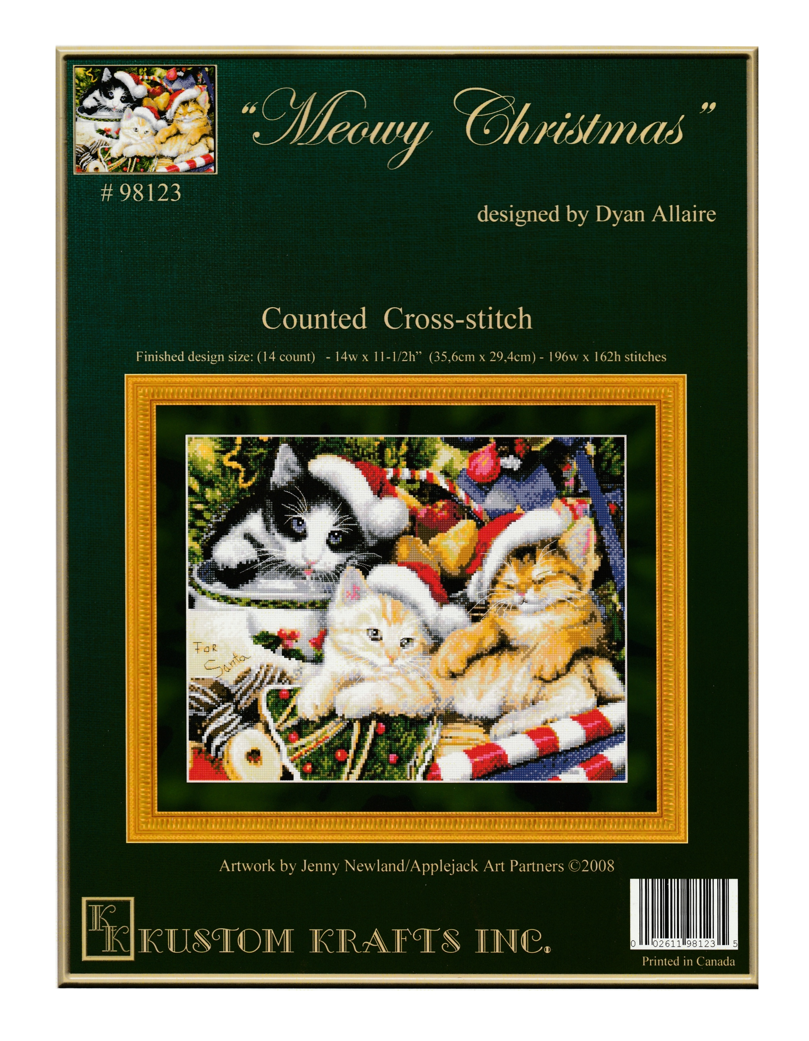 Kustom Krafts ผังลาย Meowy Christmas