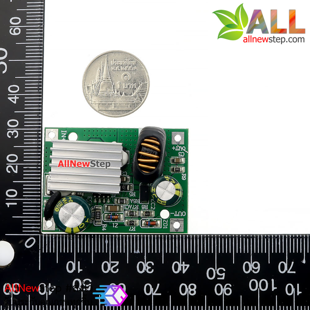 โมดูลแปลงไฟลง 16-120v เป็น 12V 3A DC step-down power module 9-120V wide voltage input to 12V high current 3A