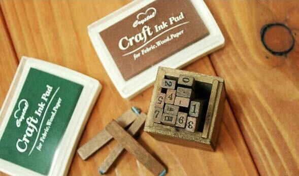 หมึกปั้มตรายาง Craft Lnk Pad ปั้มไม้ กระดาษ ผ้า