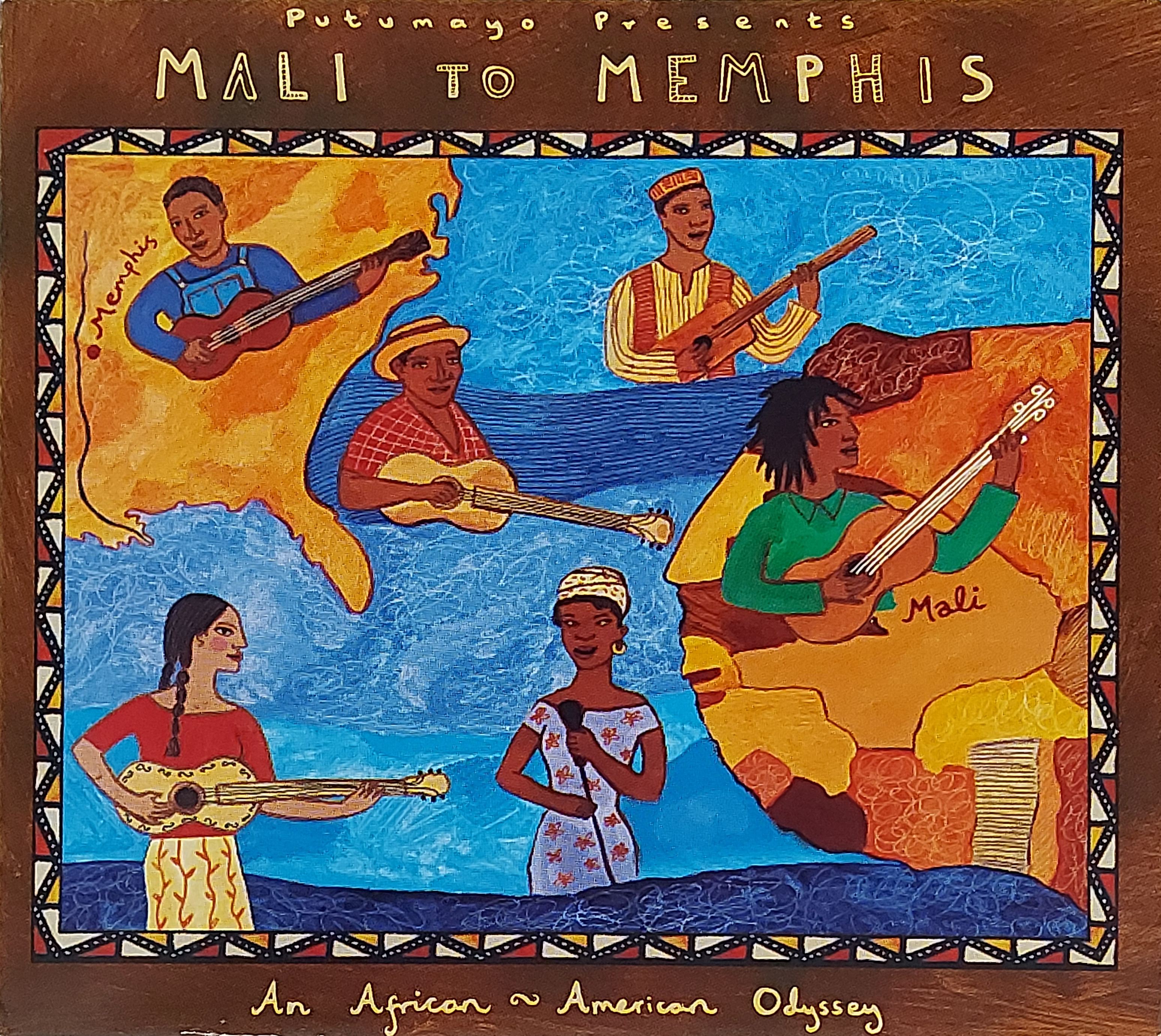 Used CD,Mali to Memphis An African American Odyssey (B)(Putumayo World Music)(Various Artists)(1999)