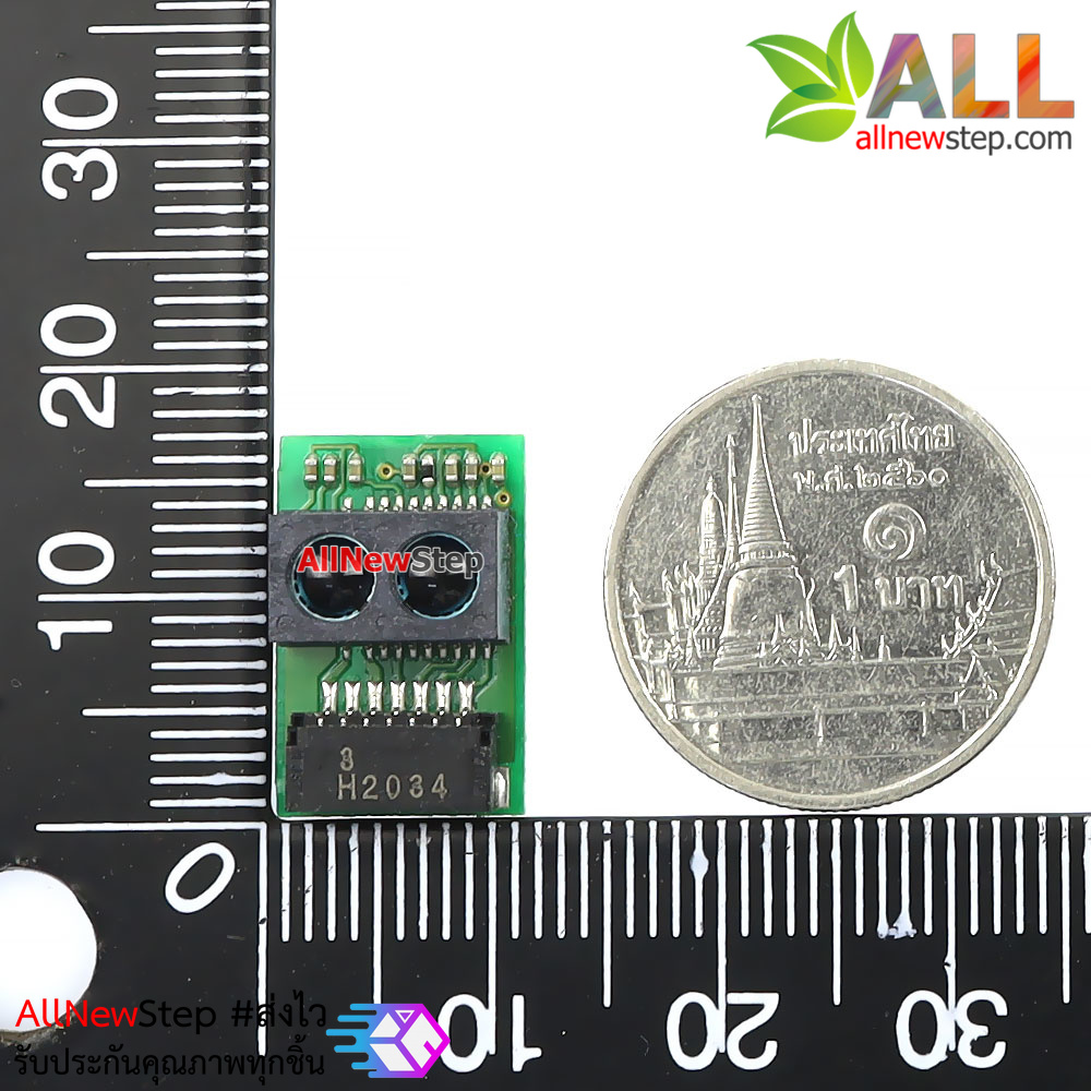 GP2Y0E03 โมดูลเซ็นเซอร์วัดระยะทางด้วยแสง 4-50cm Infrared rangefinder GP2Y0E03 High-precision
