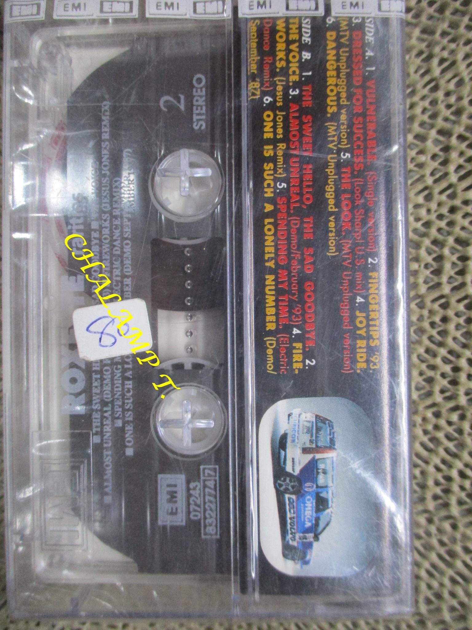 เทปเพลงสากล ROXETTE RARITIES ซีลมือ1 กล่องร้าว