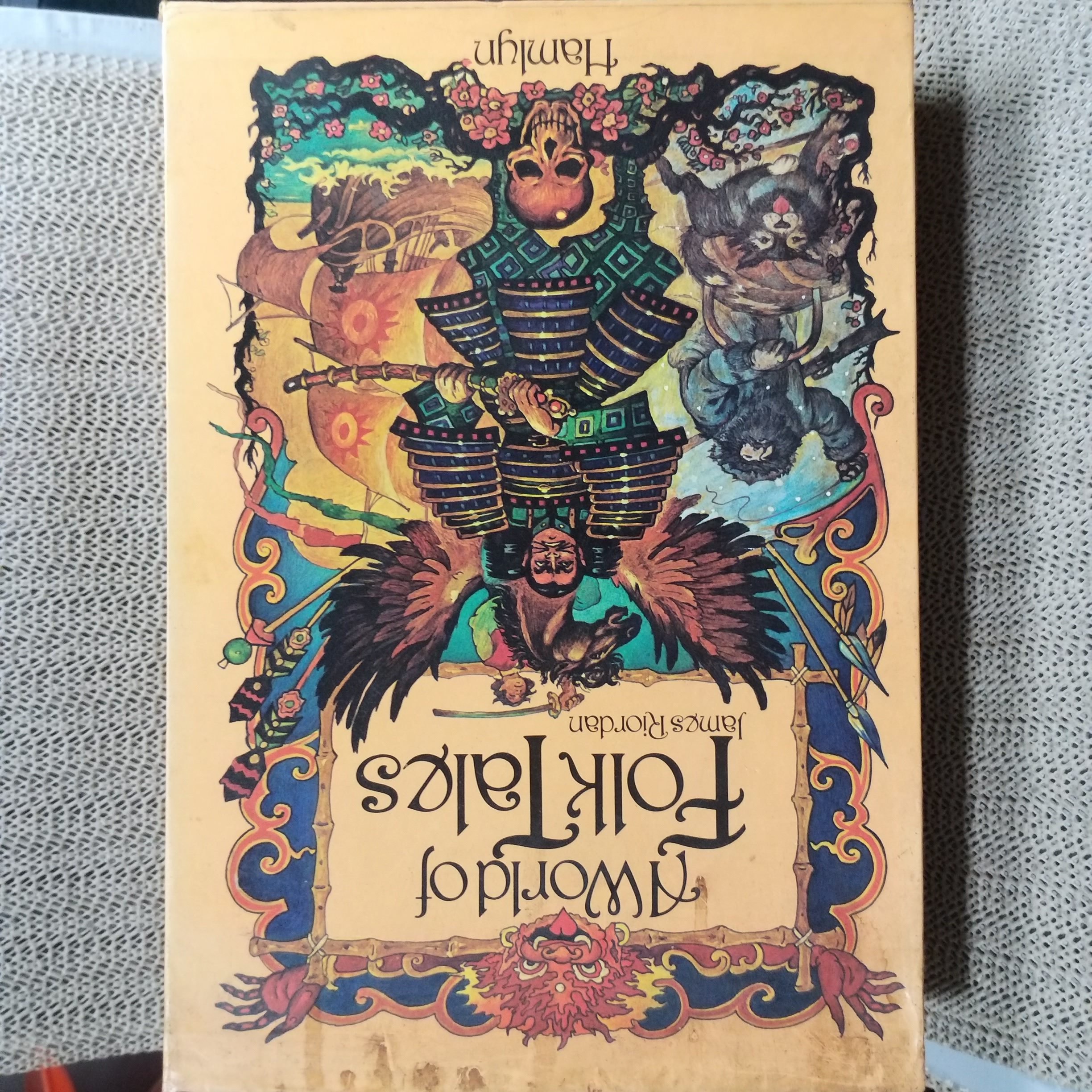หนังสือนิทานพื้นบ้าน ภาษาอังกฤษ A WORLD OF FOLKTALES / James Riordan Boxset 5เล่มครบชุด สภาพดี สวย