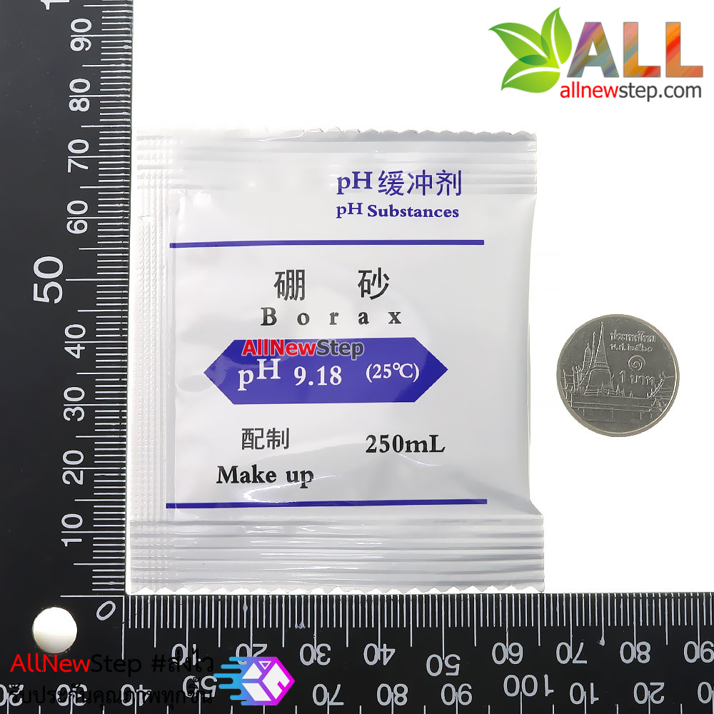 ผง PH มาตรฐาน PH 9.18 PH meter standard solution calibration powder