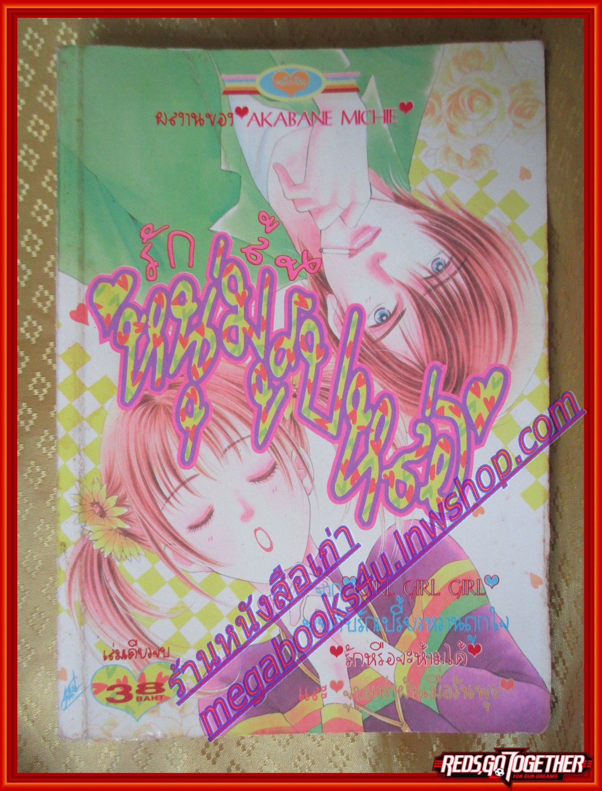 การ์ตูนบ้าน รักล้นหนุ่มรูปหล่อ เล่มเดียวจบ By AKABANE MICHIE สนพ.หมึกจีน