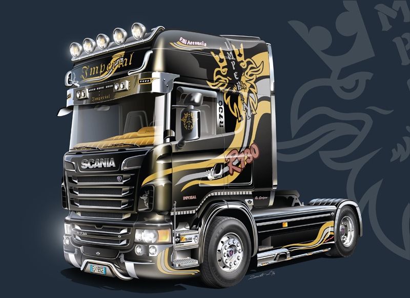 1/24 Scania R730 V8 Topline “Imperial”