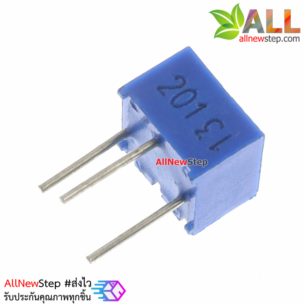 ตัวต้านทานปรับค่าได้ 200 โอห์ม volume 200r (201)